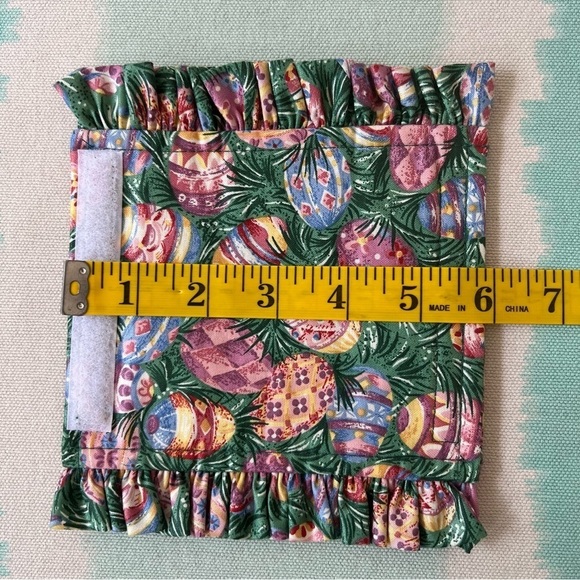 Longaberger Easter Egg Print Liner Handle Gripper - Picture 7 of 8